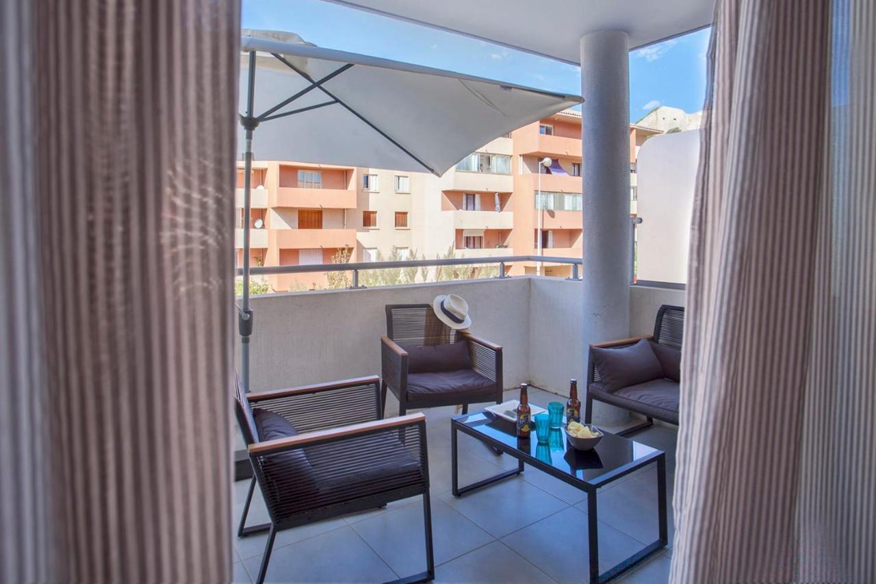 L'Orangeraie Calvi Centre A 300M De La Plage Et Du Port Parking Prive מראה חיצוני תמונה