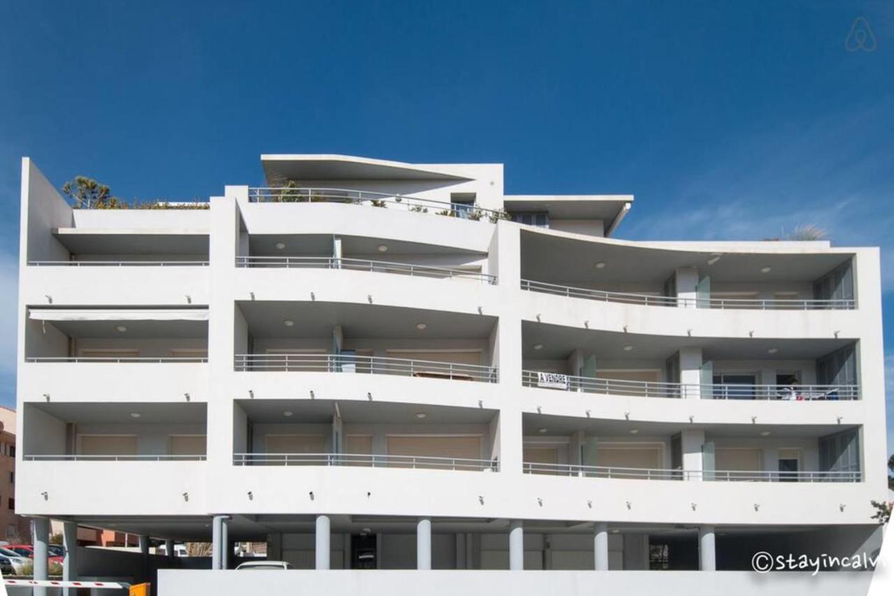L'Orangeraie Calvi Centre A 300M De La Plage Et Du Port Parking Prive מראה חיצוני תמונה